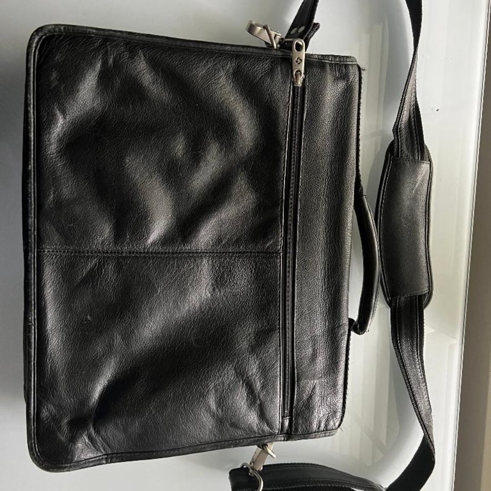 Samsonite Leather Briefcase - Picture 6 of 6